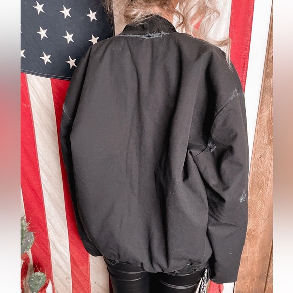 Vintage Patched Mechanic Bomber - Picture 2 of 3